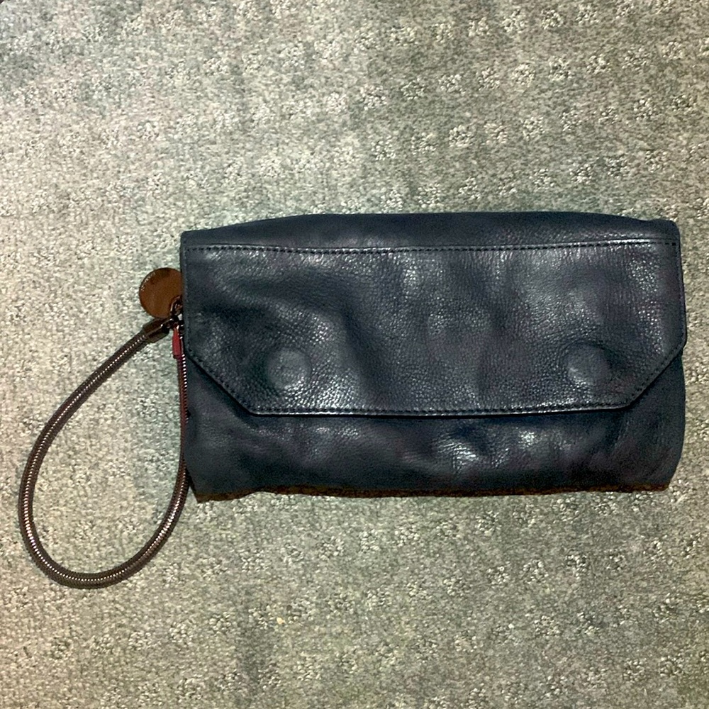 Rabeanco Leather Clutch Purse Pochette